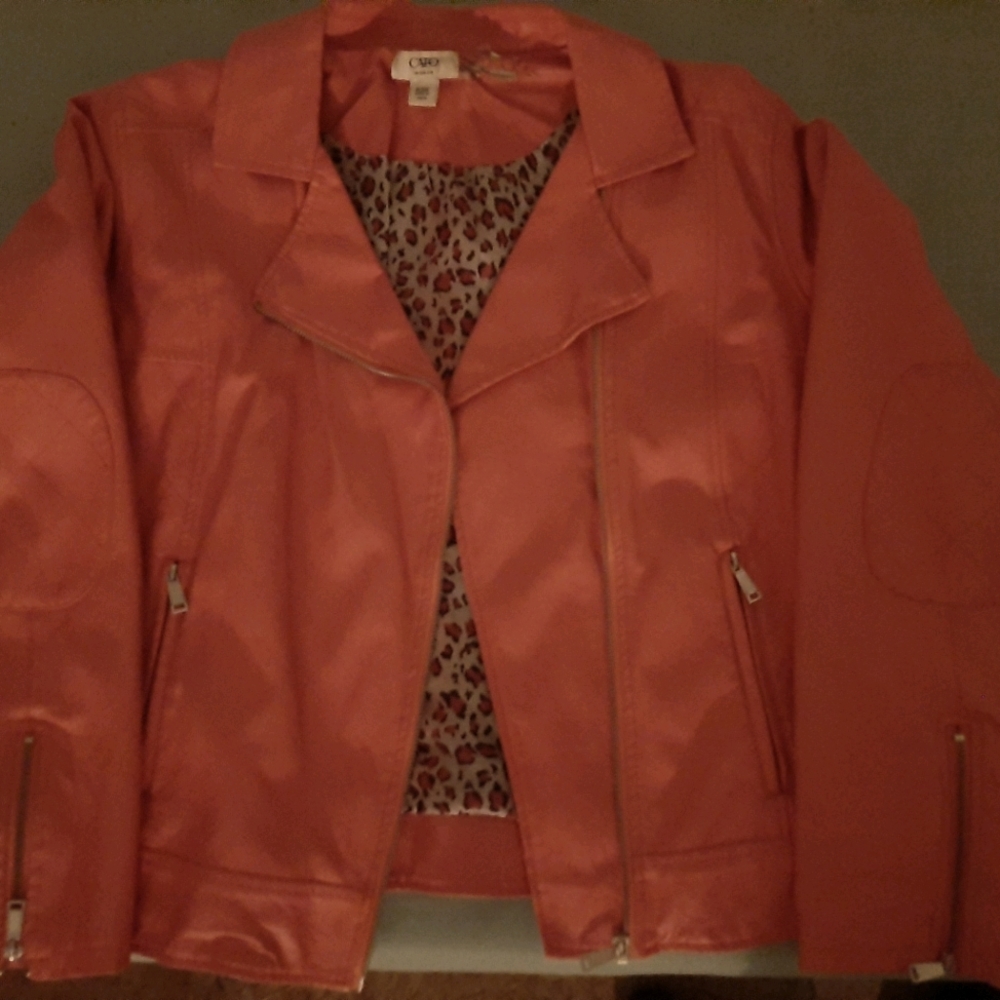 Biker jacket .